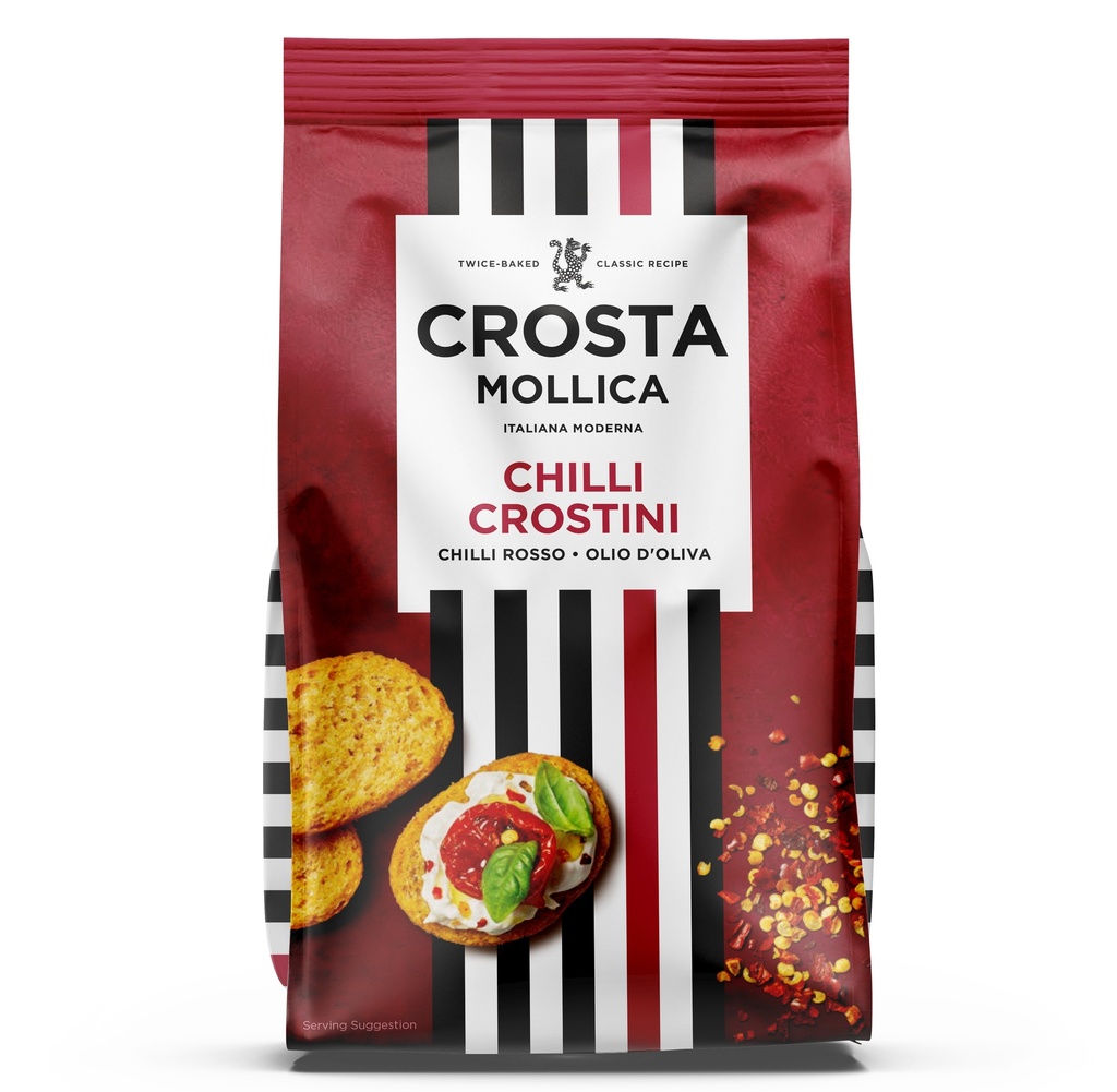Crosta and Mollica Crostini - Chilli X 10 X 150g