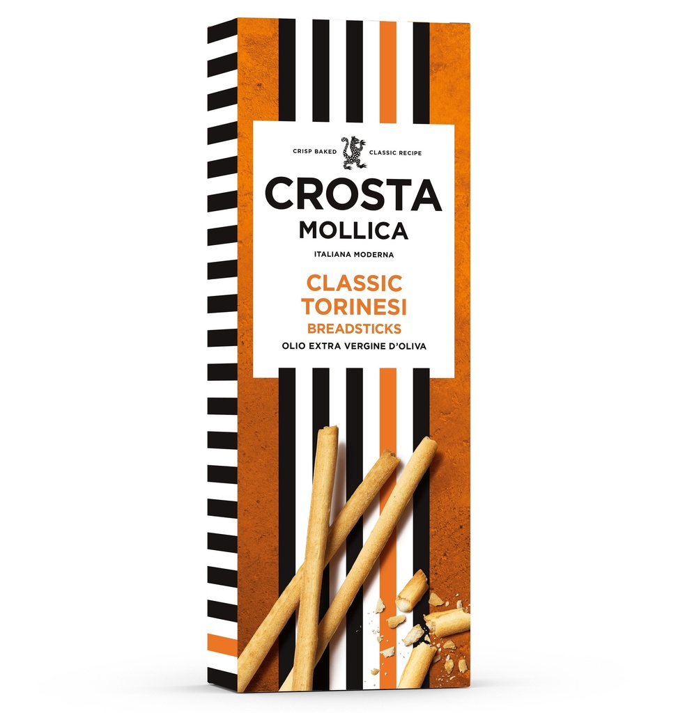 Crosta and Mollica Grissini Torinesi - Classic X 12 X 120g