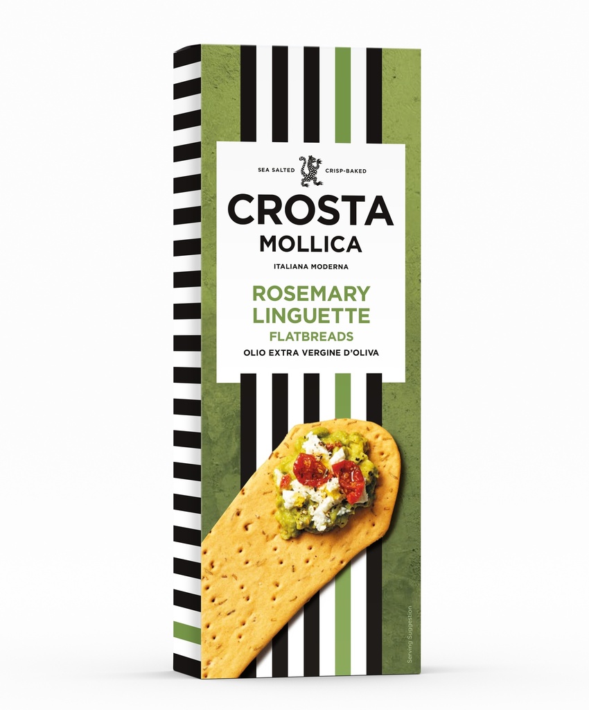 Crosta and Mollica Linguette - Rosemary X 6 X 150g