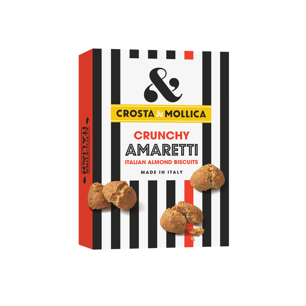 Crosta and Mollica Almond Biscuits - Crunchy Amaretti X 8 X 140g
