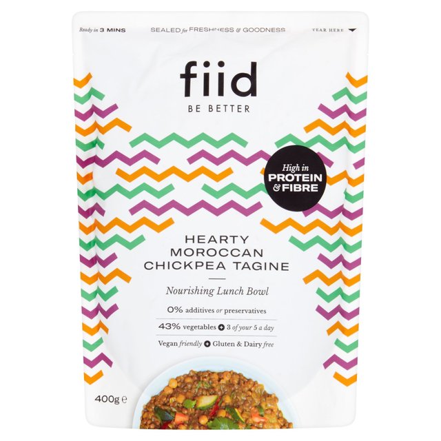 [10% OFF] Fiid Vegan Ready Meals - Chickpea Tagine X 8 X 275g