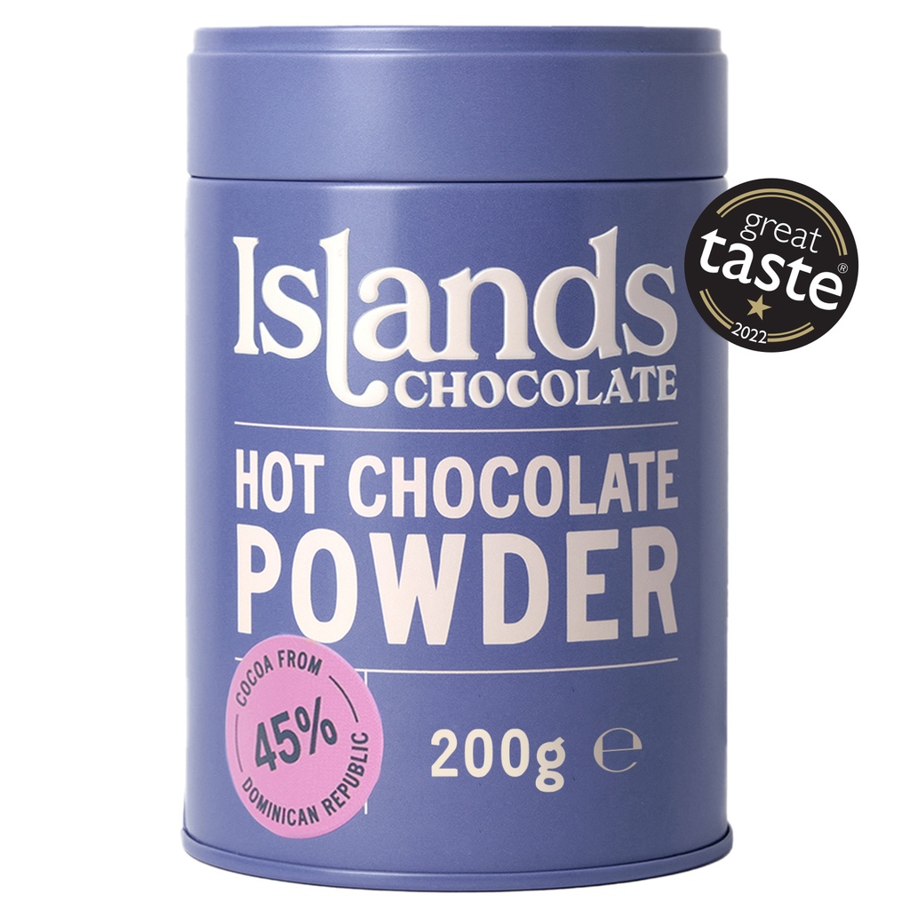 Islands Chocolate - 45% Hot Chocolate Powder 180g