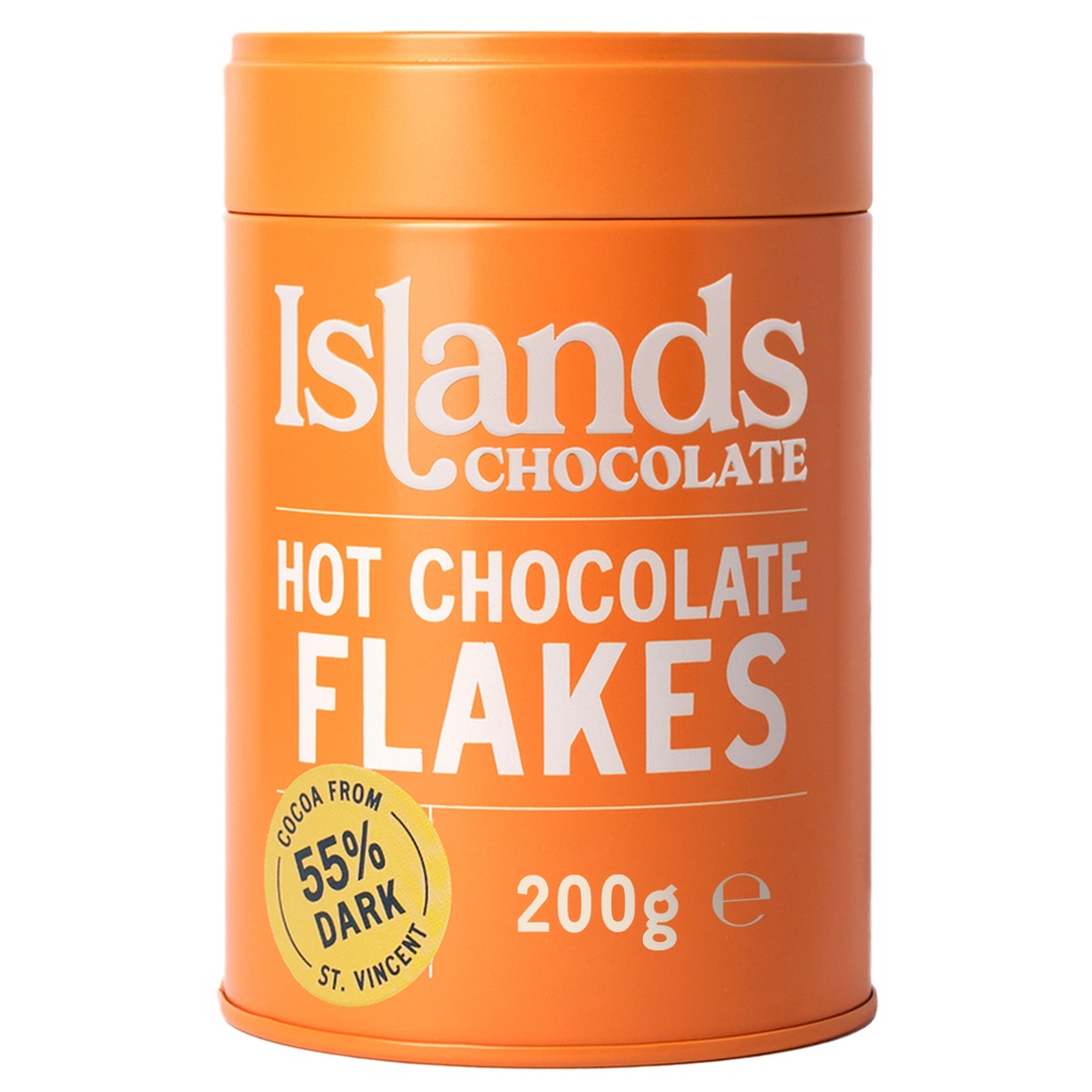 Islands Chocolate - 55% Dark Chocolate Flakes 200g
