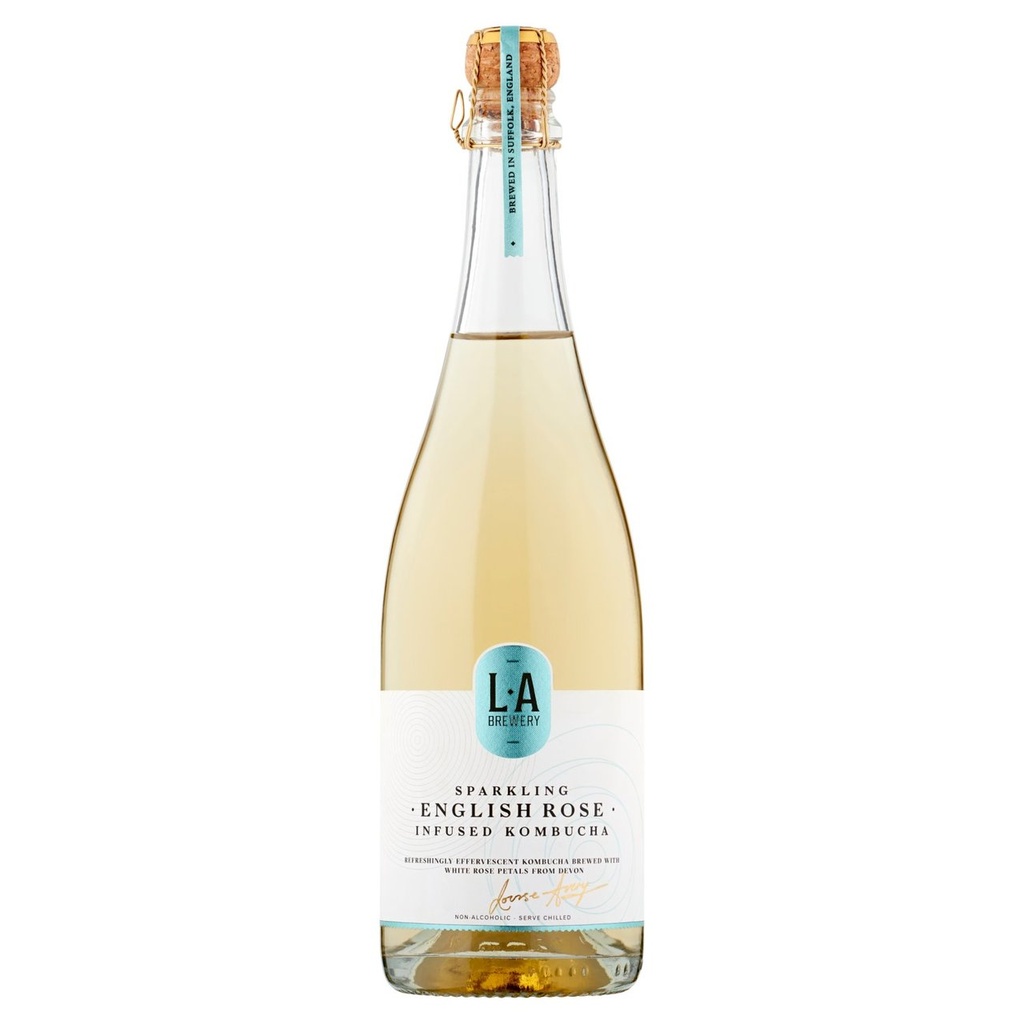 LA Brewery Kombucha - Rose Sparkling English X 6 X 750ml