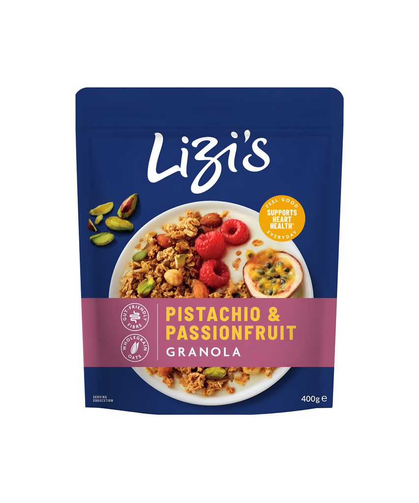 Lizis Granola - Passionfruit and Pistacchio 400g