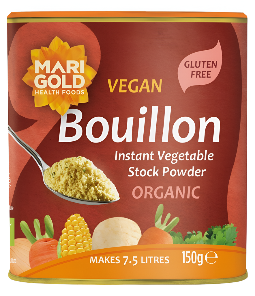 Marigold Bouillon Powder - SMALL Red Organic X 6 X 150g