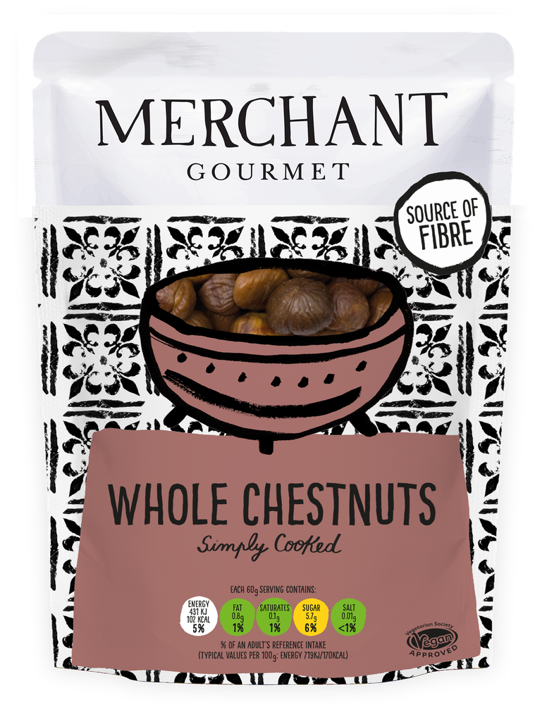 Merchant Gourmet Chestnuts - Whole Chestnuts X 6 X 180g