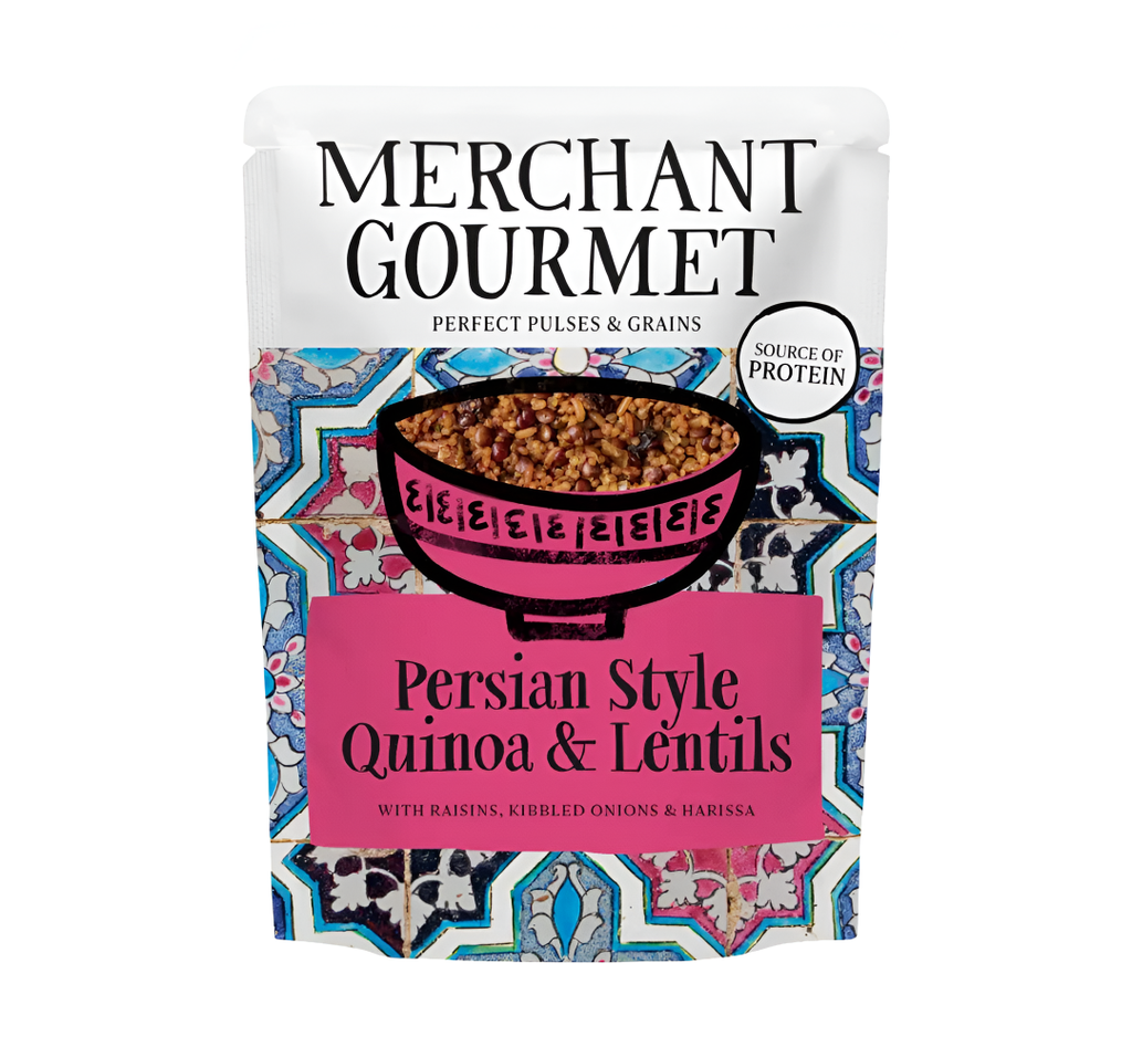 Merchant Gourmet Cooked Grains - Persian Style Quinoa & Lentils X 6 X 250g