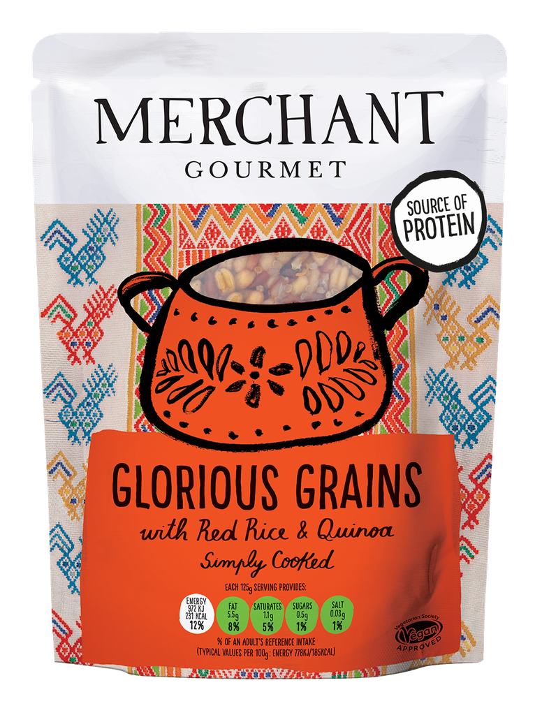[15% OFF] Merchant Gourmet Cooked Grains - Glorious Grains Red Rice & Quinoa Mix X 6 X 250g