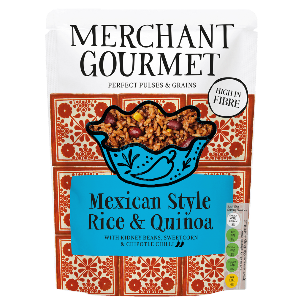 Merchant Gourmet Cooked Grains - Mexican Style Grains X 6 X 250g
