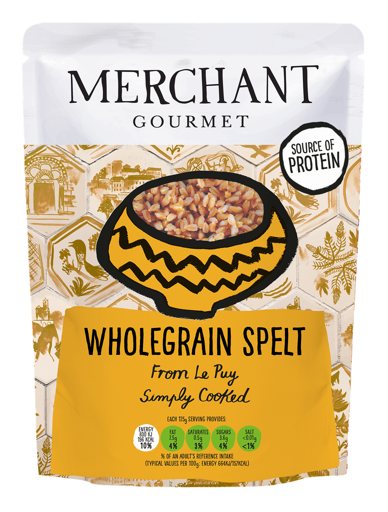 [15% OFF] Merchant Gourmet Cooked Grains - Wholegrain Spelt X 6 X 250g