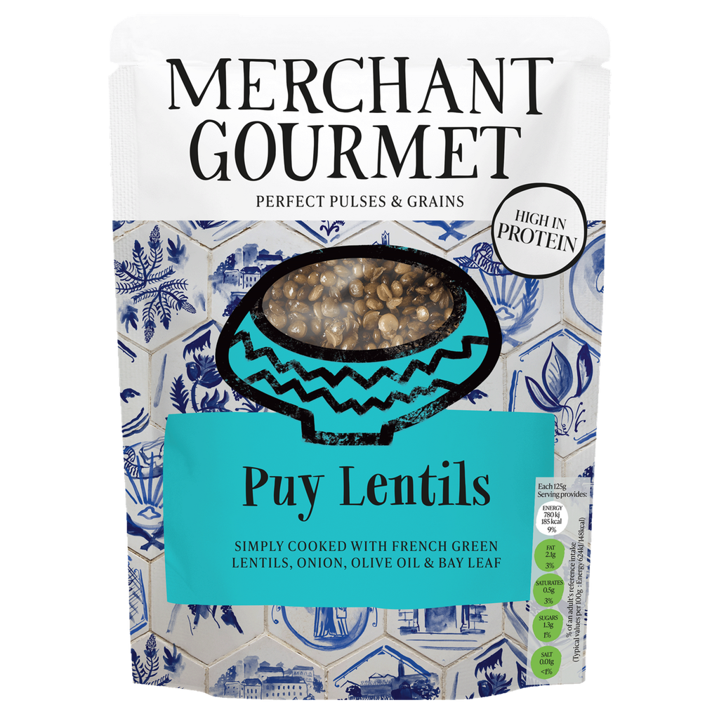 [15% OFF] Merchant Gourmet Cooked Pulses - Puy Lentils X 6 X 250g