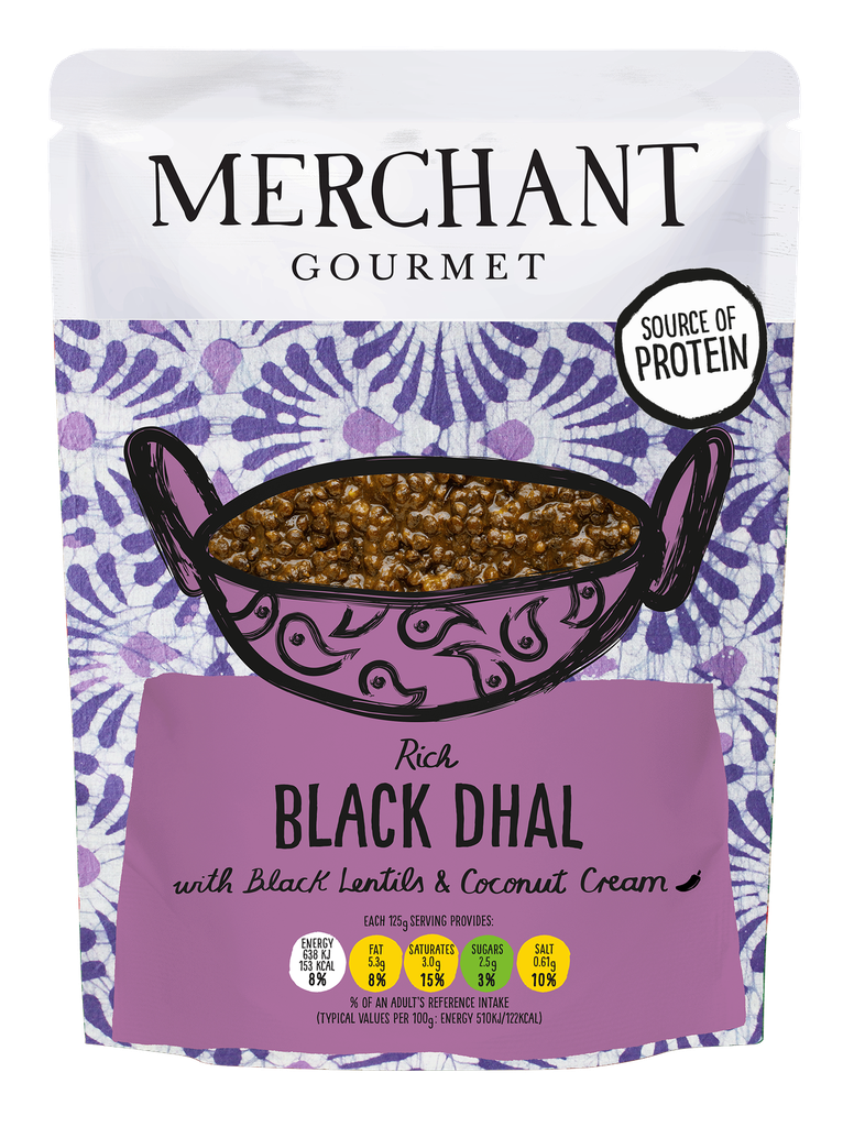 [15% OFF] Merchant Gourmet Cooked Pulses - Black Dhal X 6 X 250g