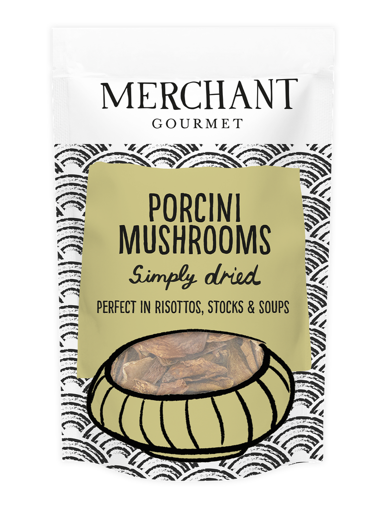 Merchant Gourmet Ingredients - Dried Porcini Mushrooms X 6 X 30g