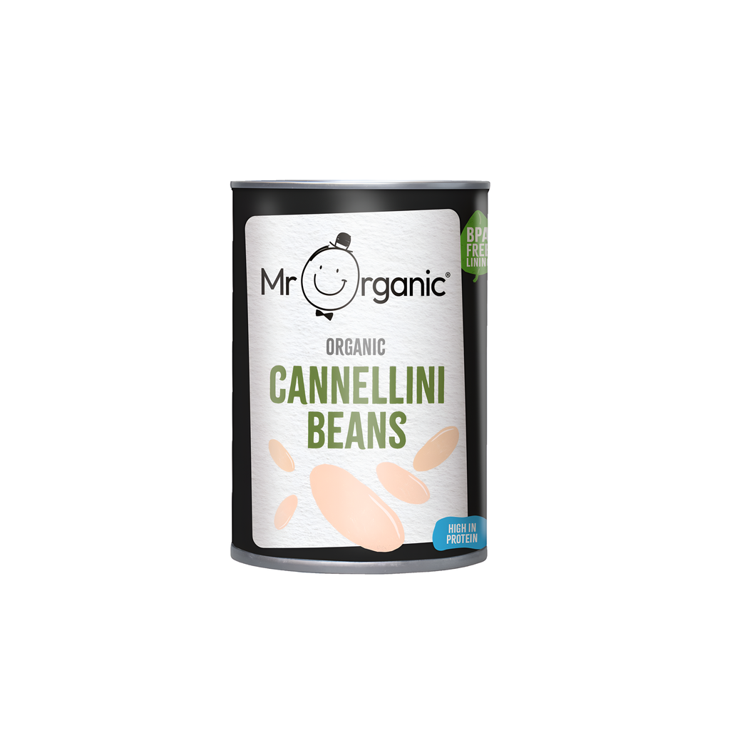 Mr Organic Vegetable & Pulse Cans - Cannellini Beans X 12 X 400g