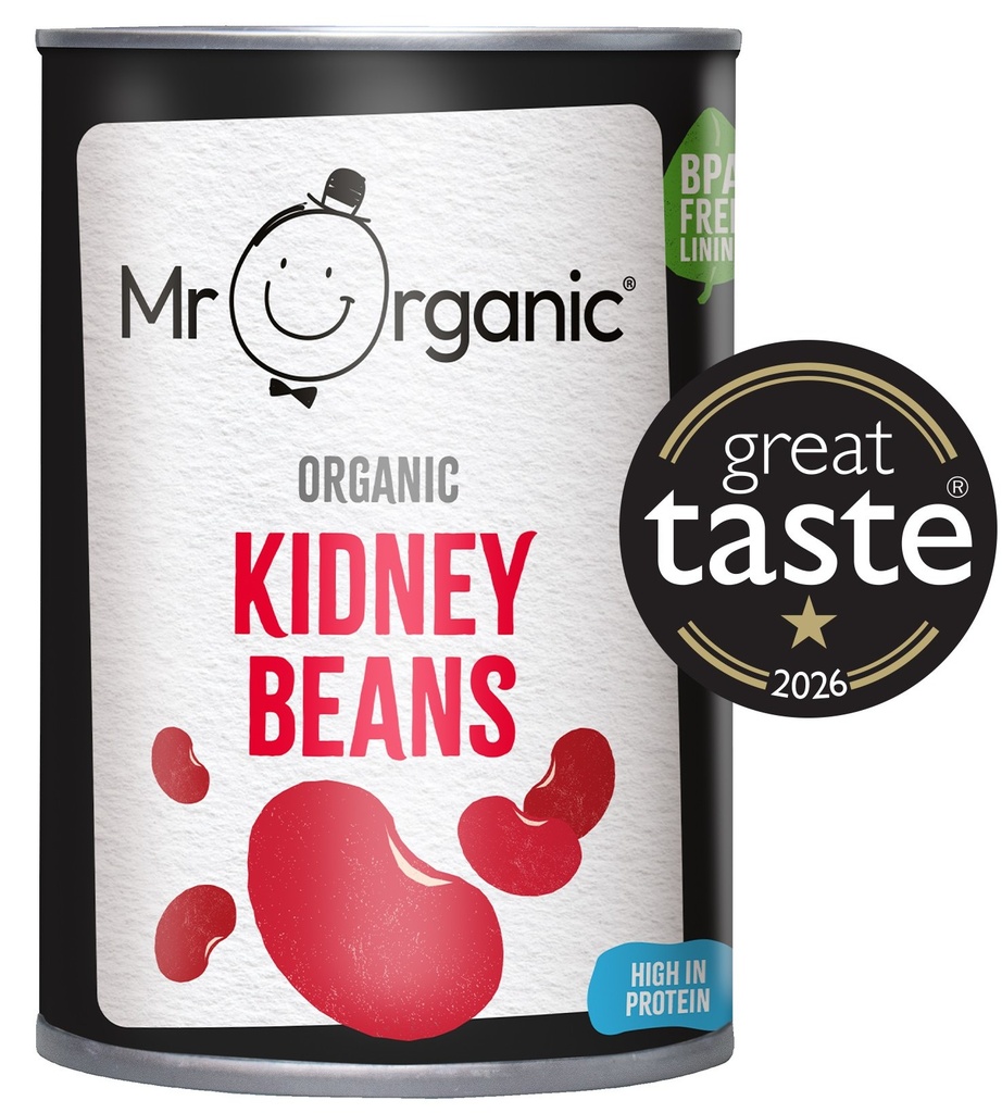 Mr Organic Vegetable & Pulse Cans - Red Kidney Beans X 12 X 400g