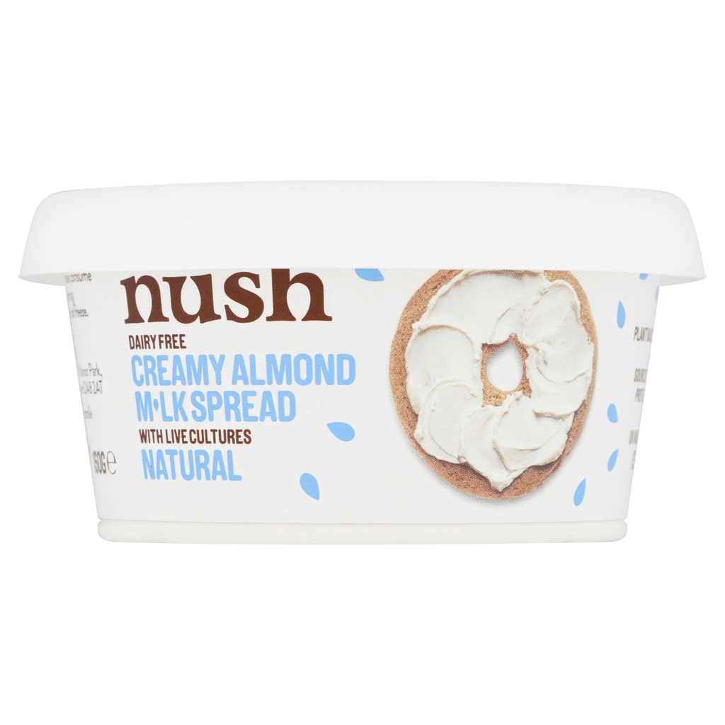 Nush Vegan Almond Spread - Creamy Natural 150g