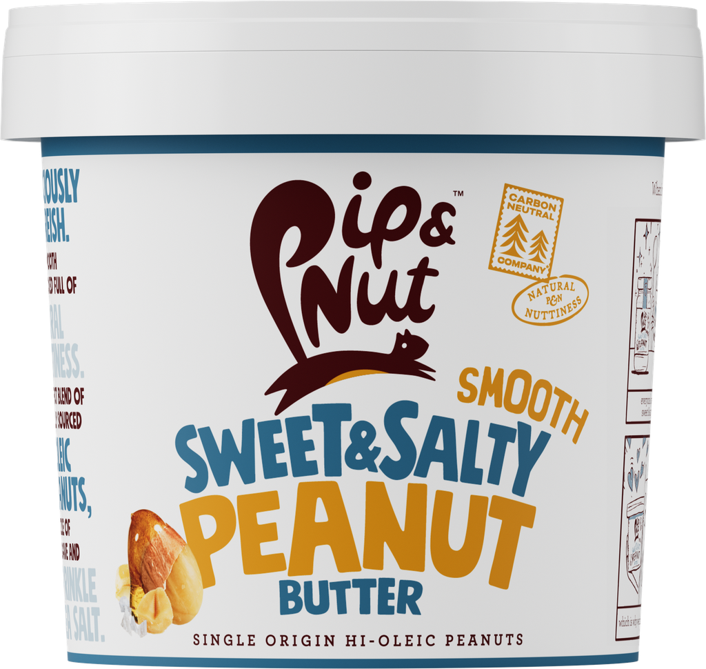 [15% OFF] Pip and Nut Peanut Butter - LARGE Sweet and Salty Smooth X 3 X 1kg