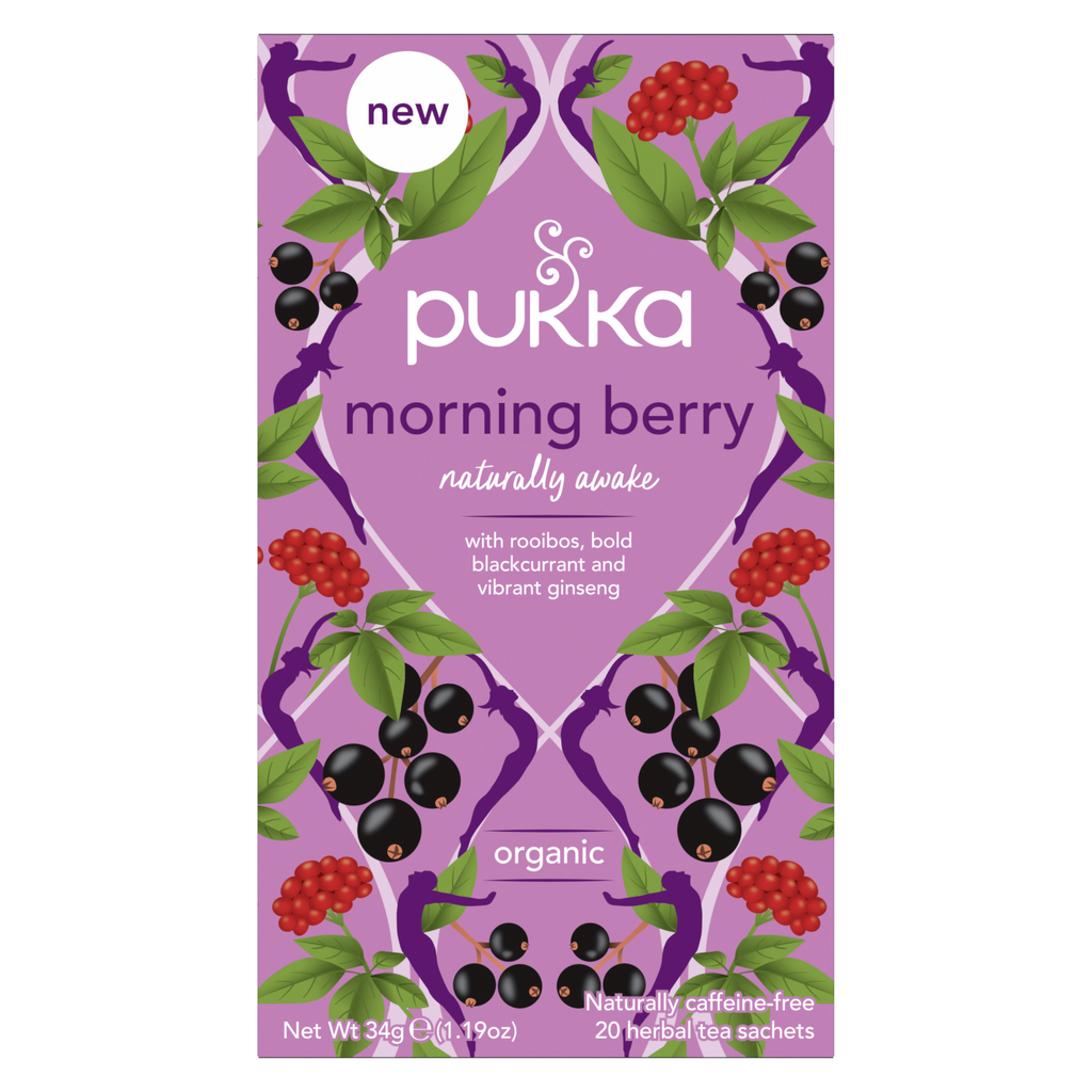 Pukka Organic Teas - Morning Berry X 4 X 20pc