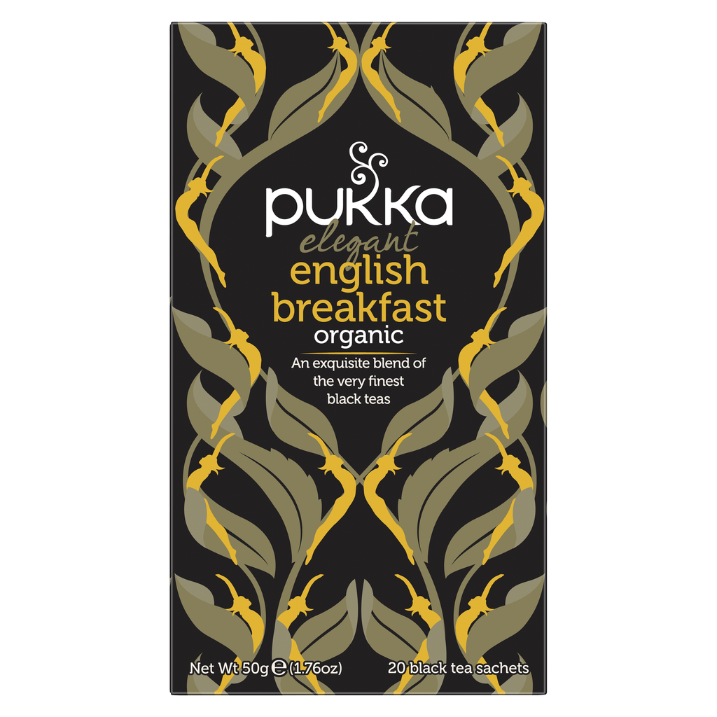[20% OFF] Pukka Organic Teas - Elegant English Breakfast X 4 X 20pc