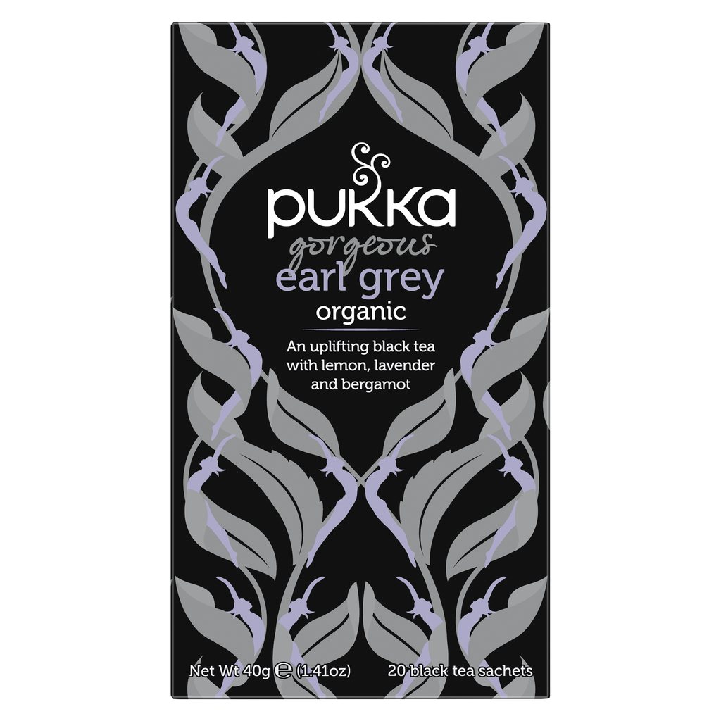 Pukka Organic Teas - Gorgeous Earl Grey X 4 X 20pc