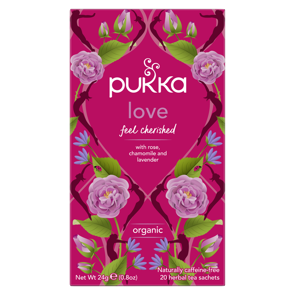 Pukka Organic Teas - Love X 4 X 20pc