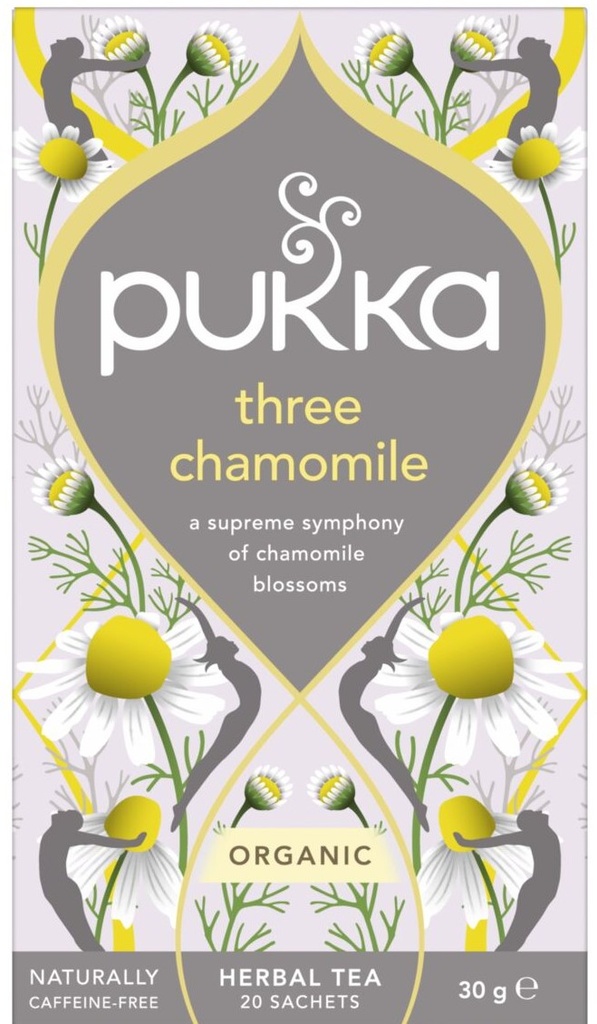 Pukka Organic Teas - Three Chamomile X 4 X 20pc