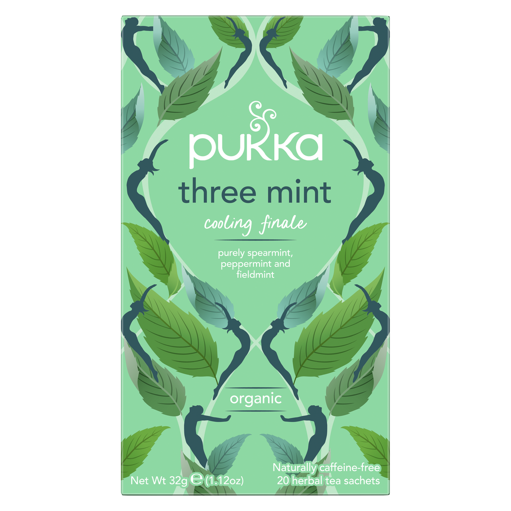 [20% OFF] Pukka Organic Teas - Three Mint X 4 X 20pc