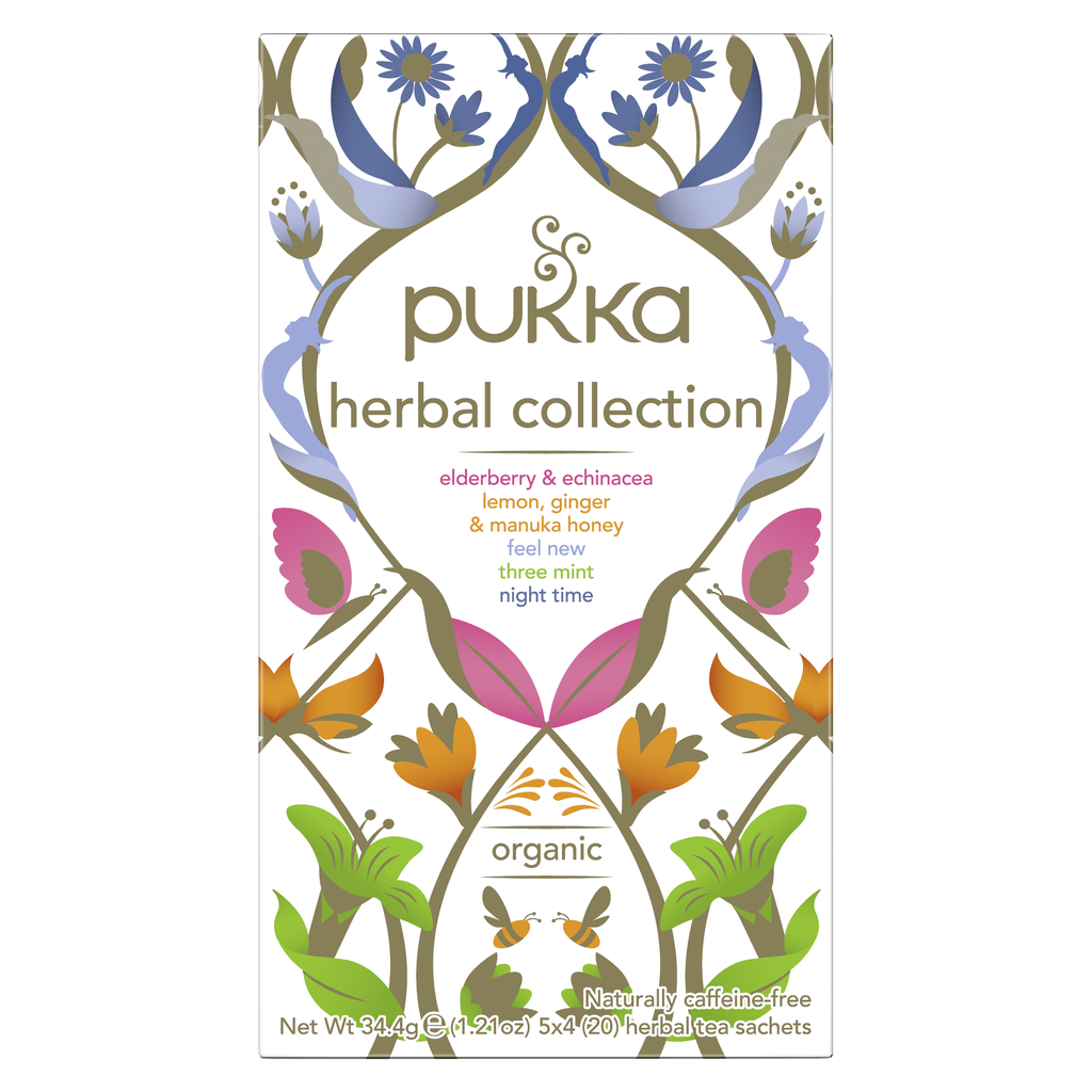 [20% OFF] Pukka Organic Teas - Herbal Collection X 4 X 20pc