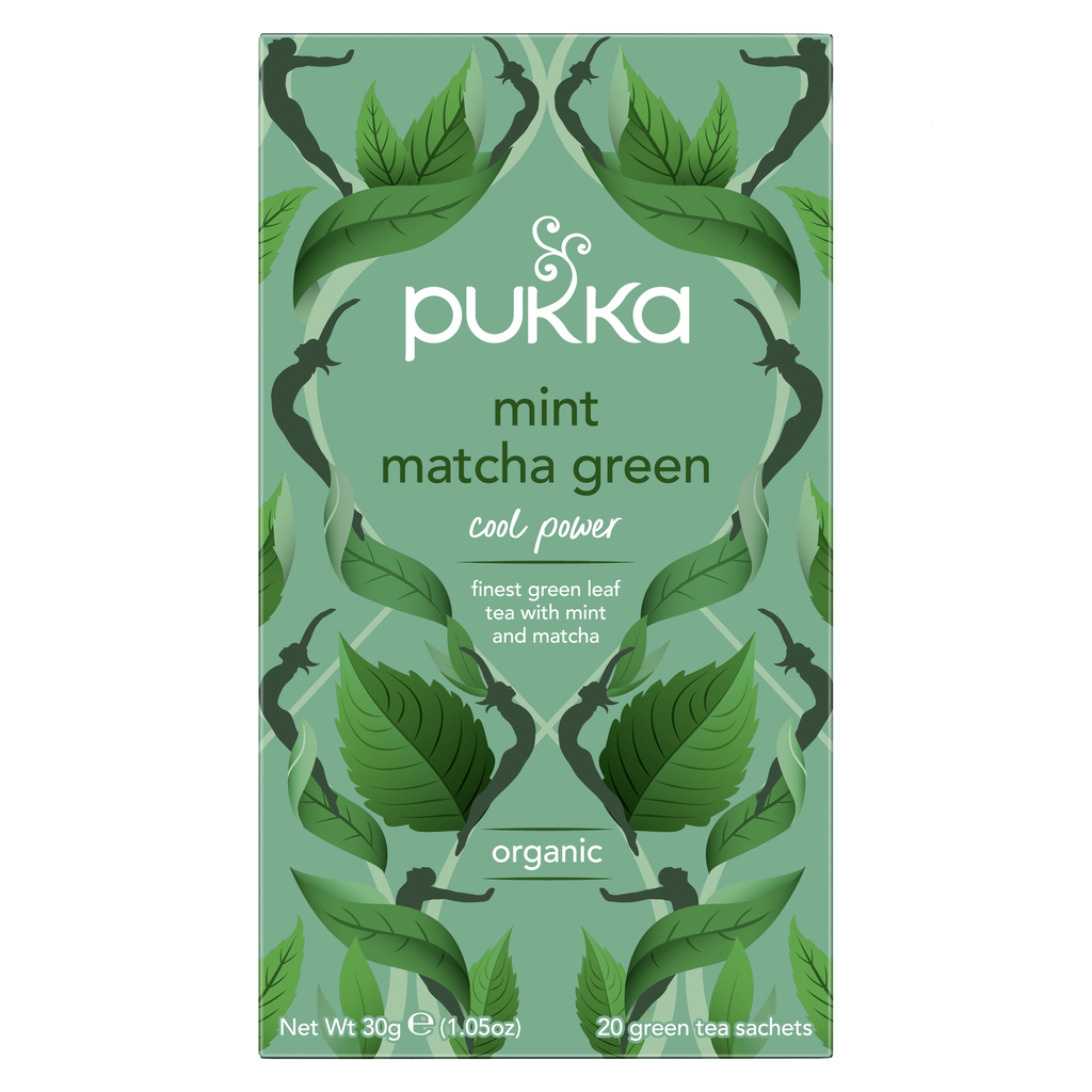Pukka Organic Teas - Mint Matcha Green X 4 X 20pc