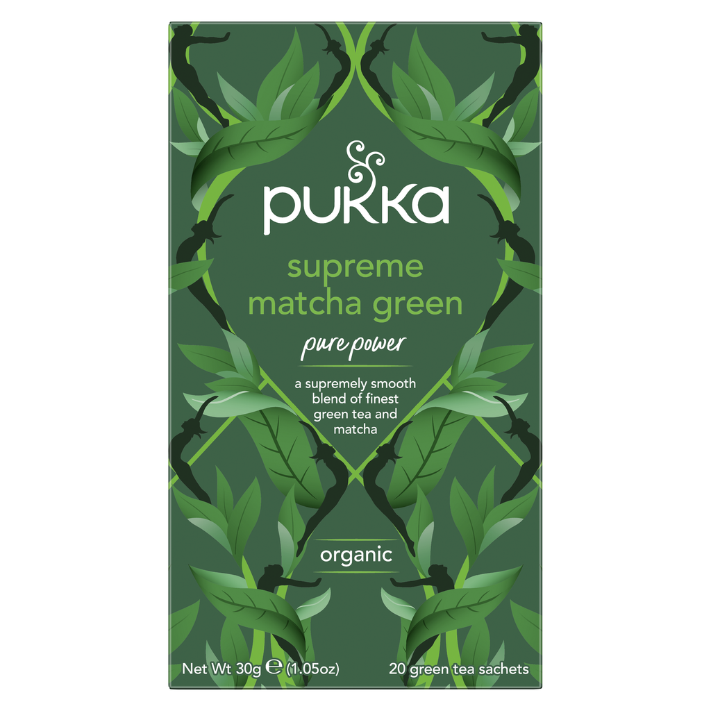 Pukka Organic Teas - Supreme Matcha Green X 4 X 20pc
