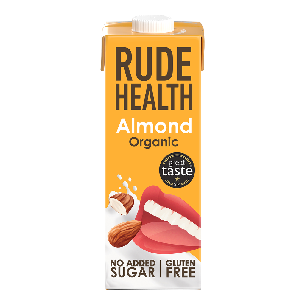 Rude Health Drinks - Organic Almond X 6 X 1L