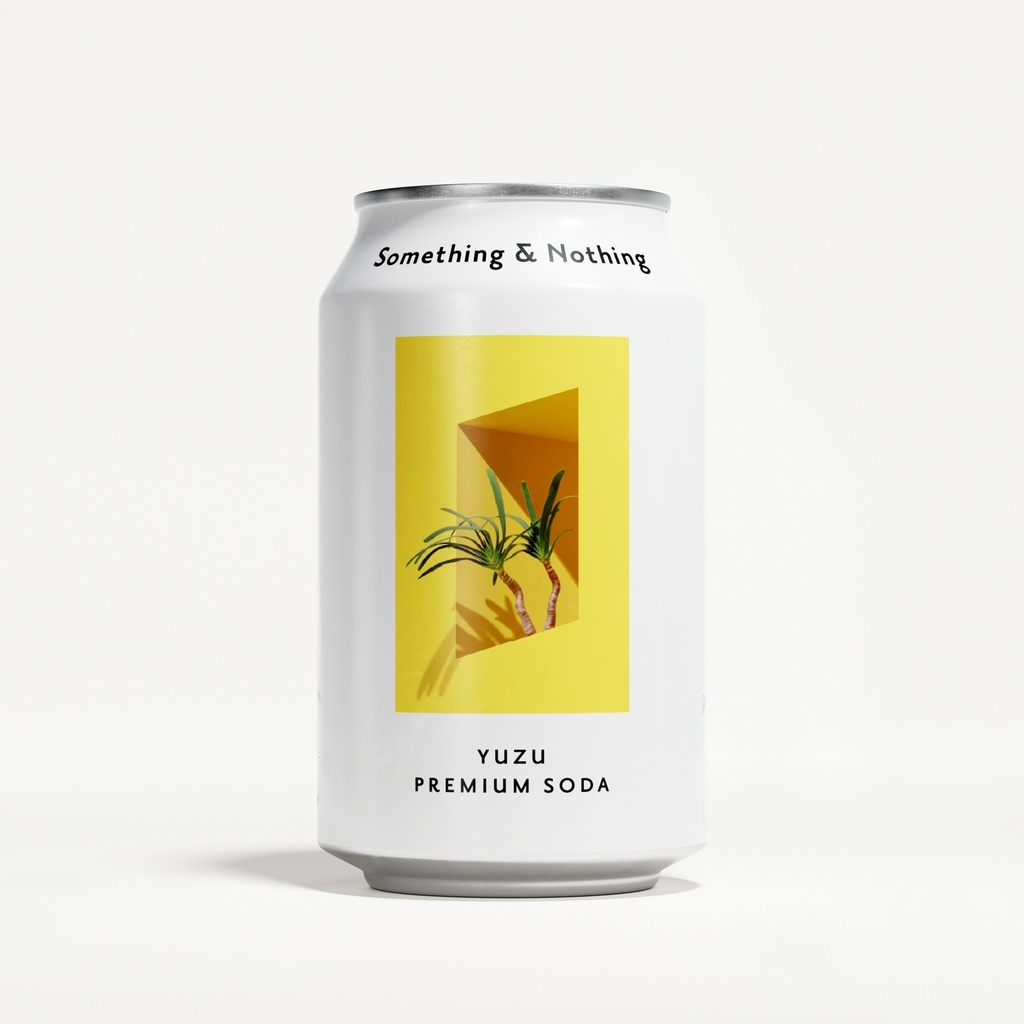Something & Nothing Soda - Yuzu Premium Soda X 12 X 330ml