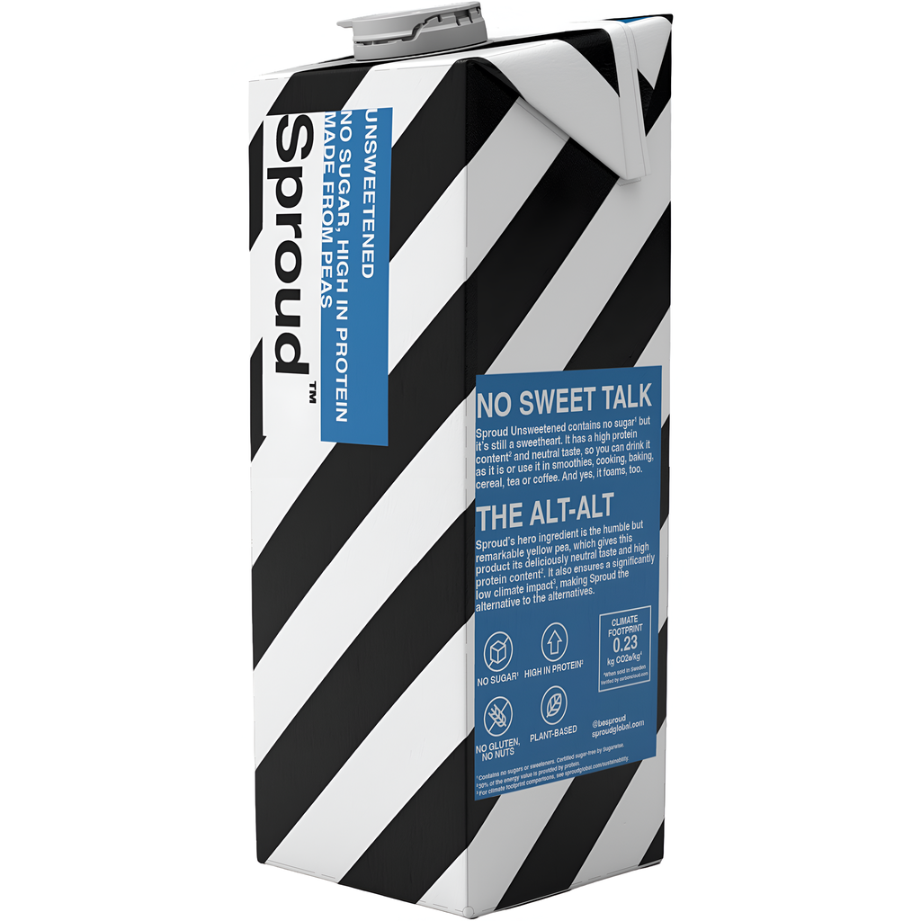 [PRODUCTION ISSUE] Sproud Plant Based Milk - Unsweetened X 6 X 1L