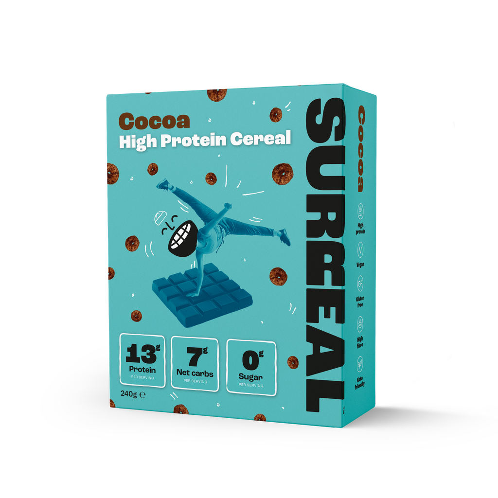 Surreal High Protein Cereal - Cocoa X 6 X 240g