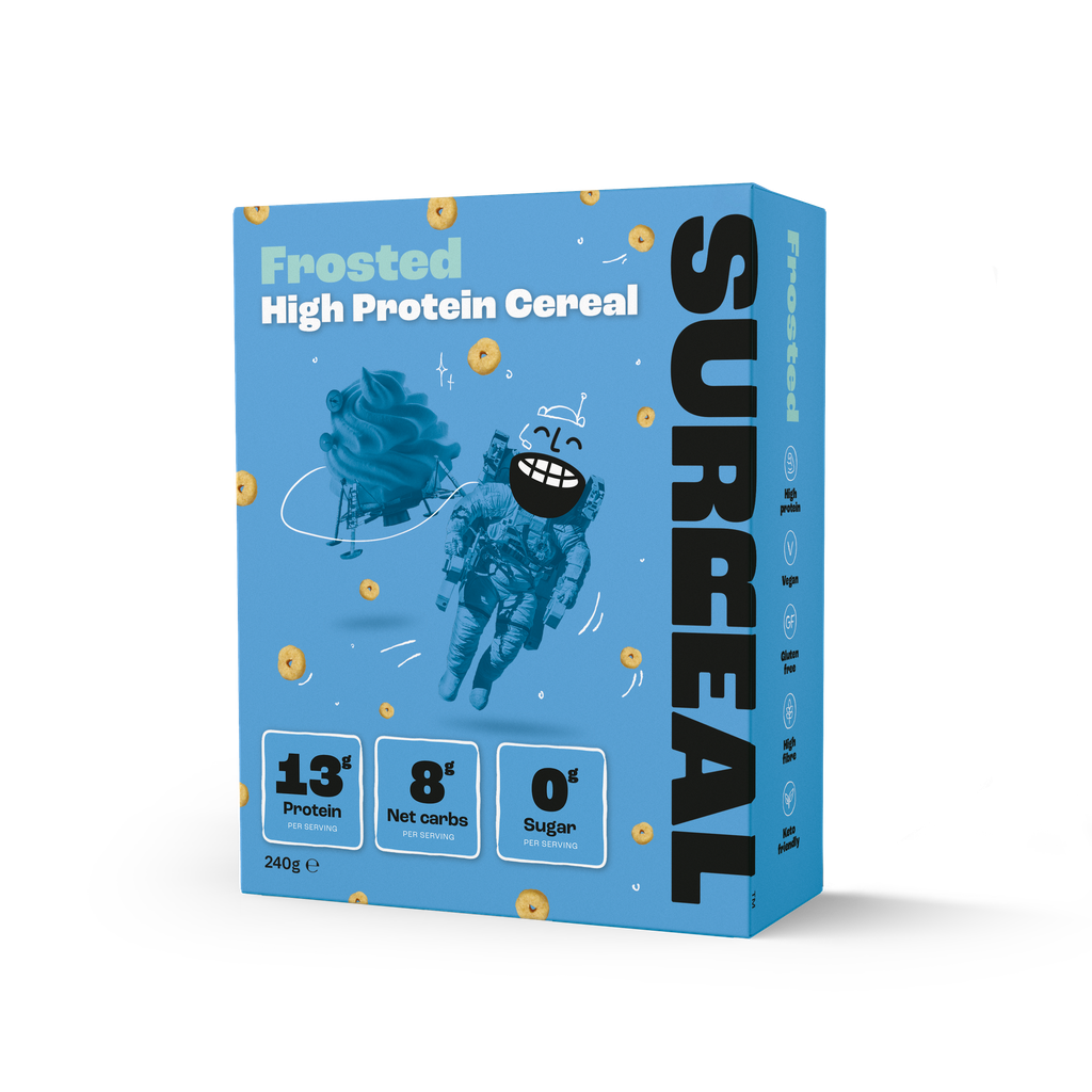 Surreal High Protein Cereal - Frosted X 6 X 240g