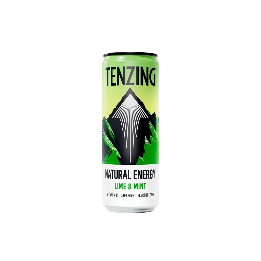 [15% OFF] Tenzing Natural Energy Drink - Lime and Mint X 12 X 250ml