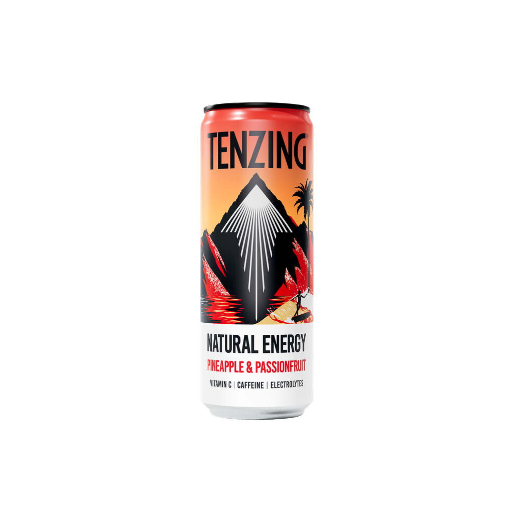 [15% OFF] Tenzing Natural Energy Drink - Pineapple and Passionfruit BCAA X 12 X 250ml