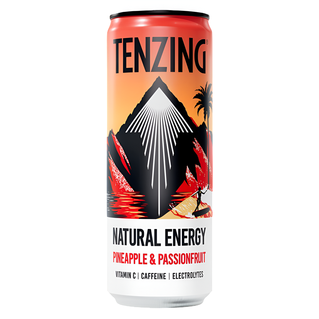 Tenzing Natural Energy Drink - Pineapple and Passionfruit BCAA X 12 X 250ml