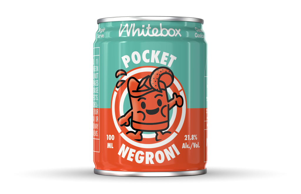 [15% OFF] Whitebox Cocktails - Pocket Negroni 21.80%ABV X 12 X 100ml
