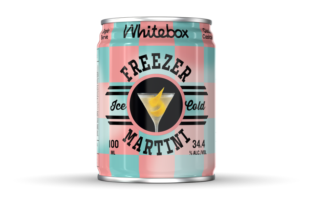 [15% OFF] Whitebox Cocktails - Freezer Martini 34.40%ABV X 12 X 100ml