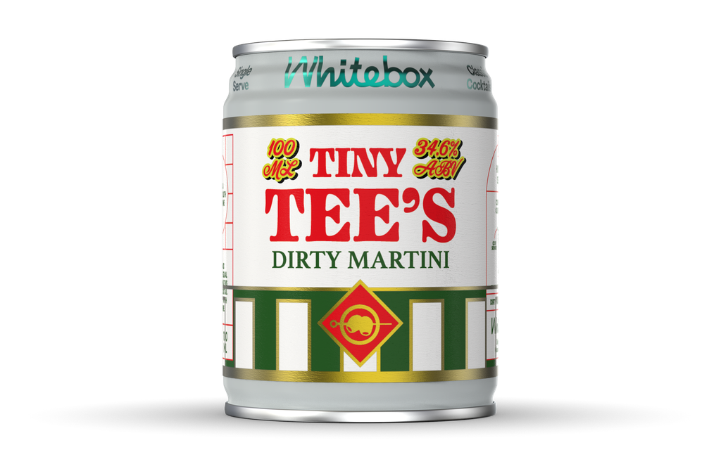 [15% OFF] Whitebox Cocktails - Tiny Tees 34.60%ABV X 12 X 100ml