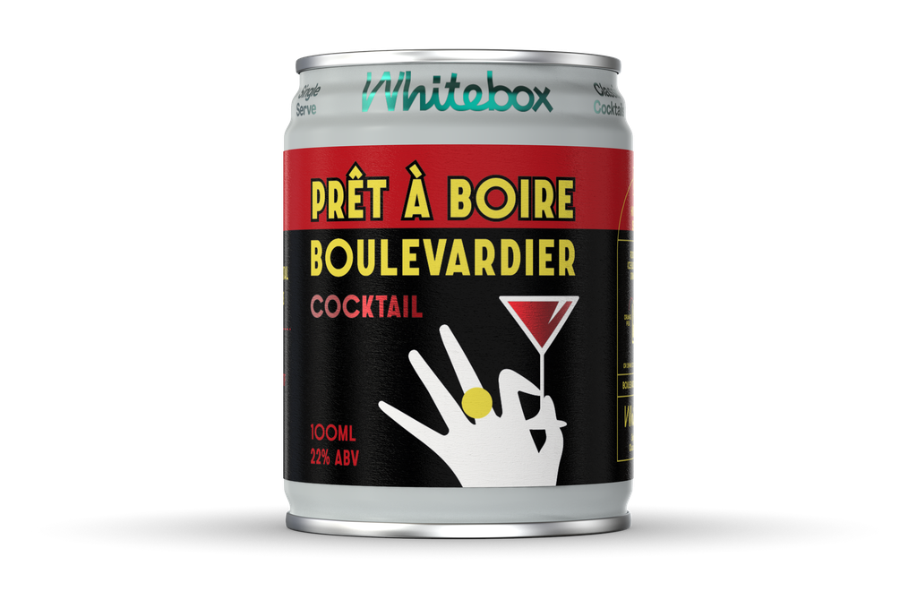 [15% OFF] Whitebox Cocktails - Pret a Boire Boulevardier 22%ABV X 12 X 100ml