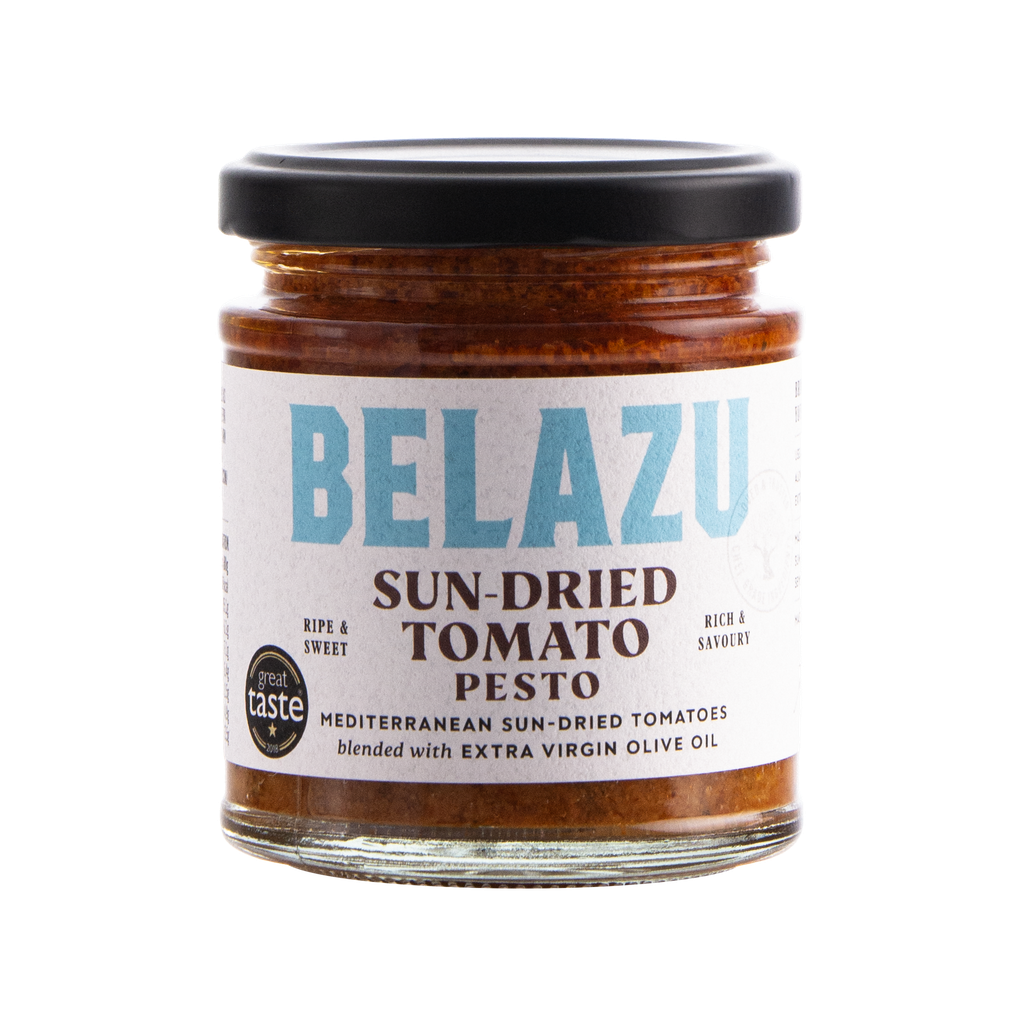 Belazu Pesto - Mediterranean Sun Dried Tomato X 6 X 165g