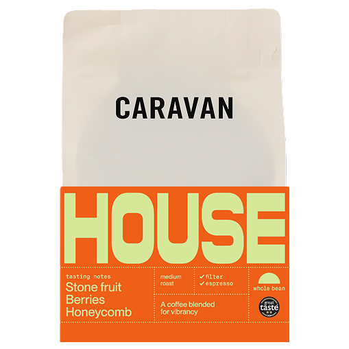 Caravan Coffee Roasters - WHOLEBEAN House Blend X 6 X 200g