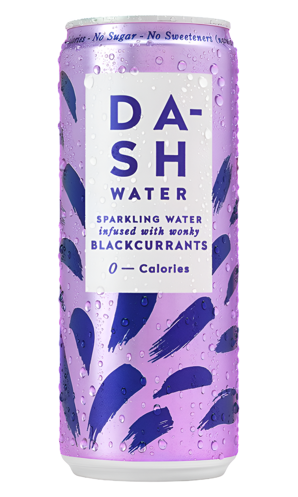 Dash Sparkling Water - SMALL Blackcurrant X 12 X 330ml