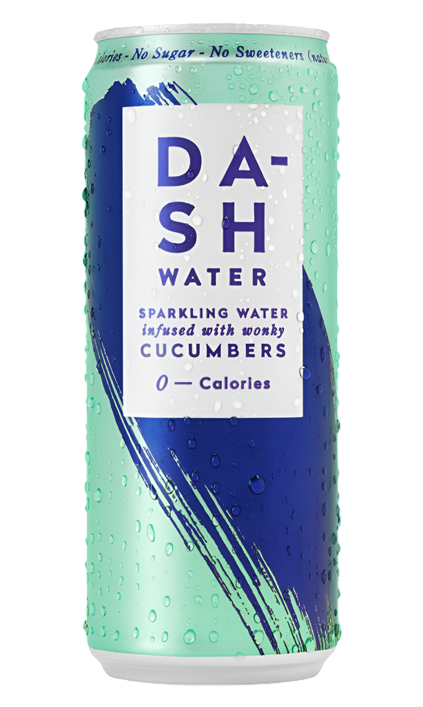 [20% OFF] Dash Sparkling Water - SMALL Cucumber X 12 X 330ml