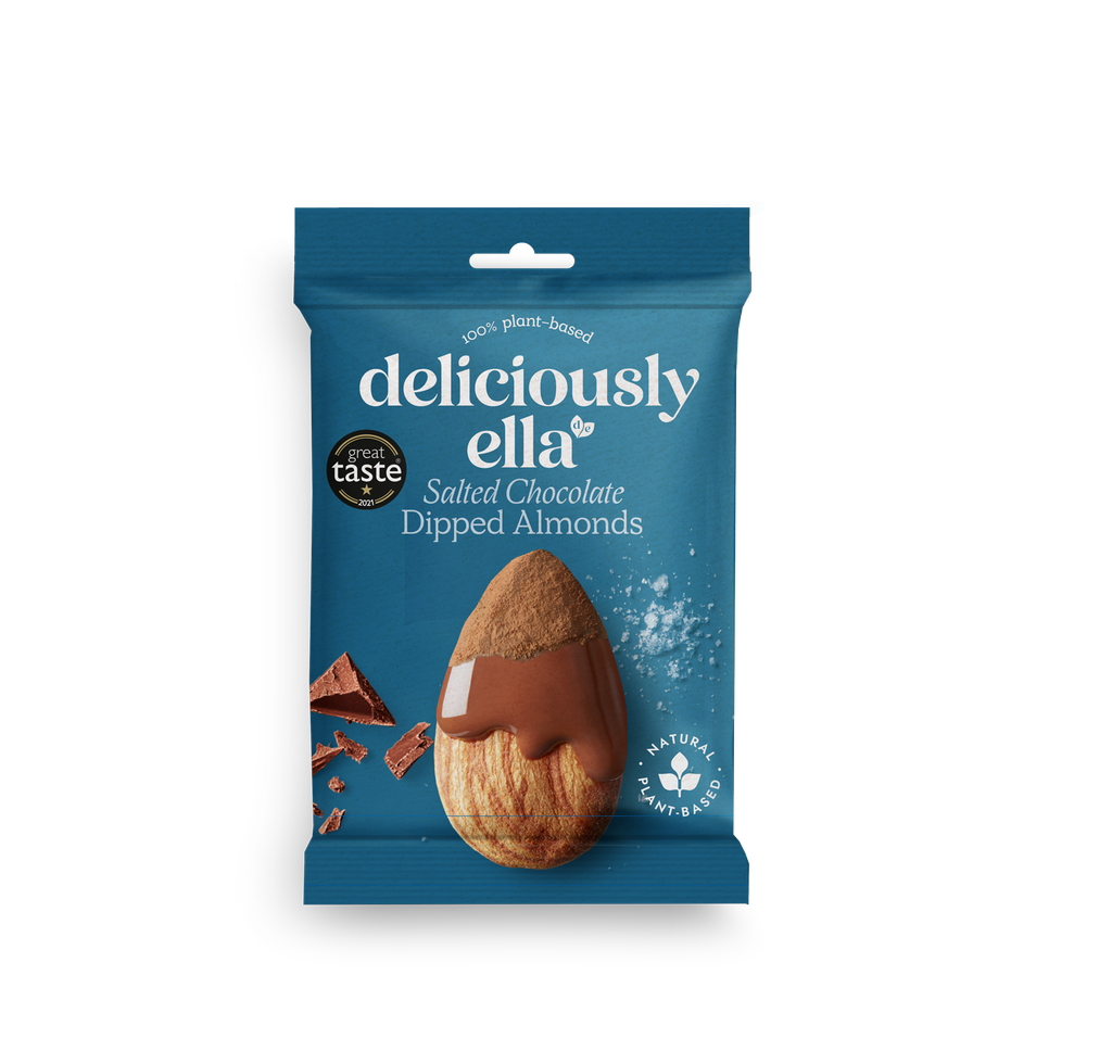 [20% OFF] Deliciously Ella Chocolate Almonds - Salted X 12 X 27g