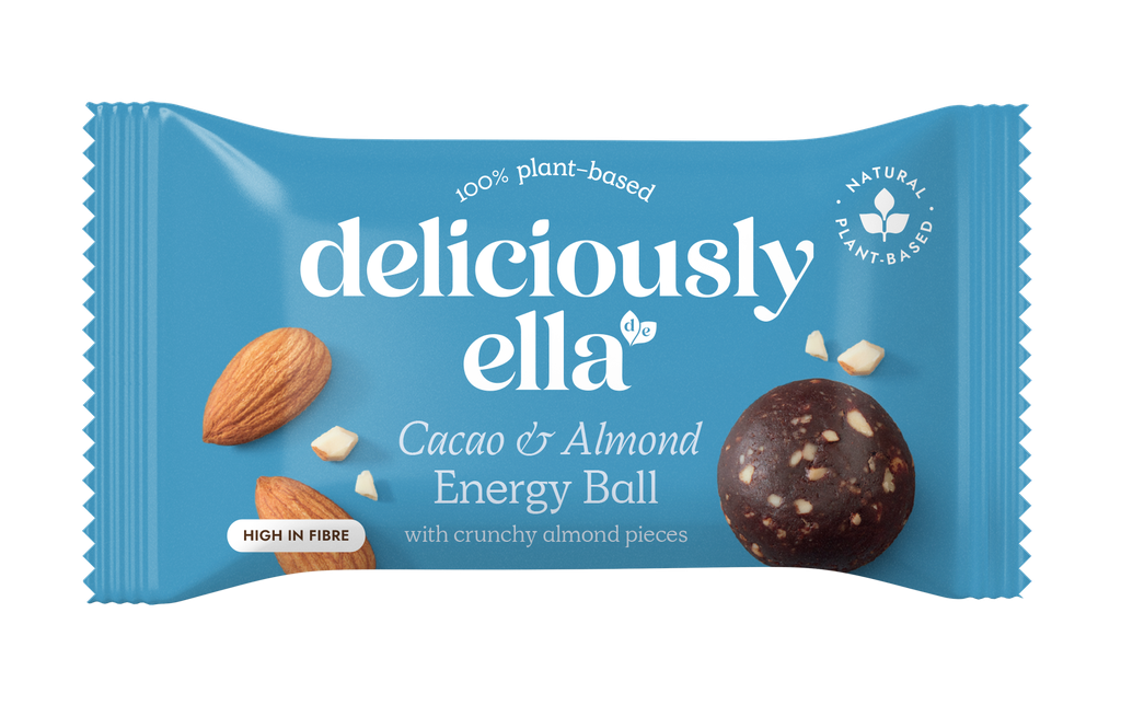 [20% OFF] Deliciously Ella Energy Ball - Cacao & Almond X 12 X 40g