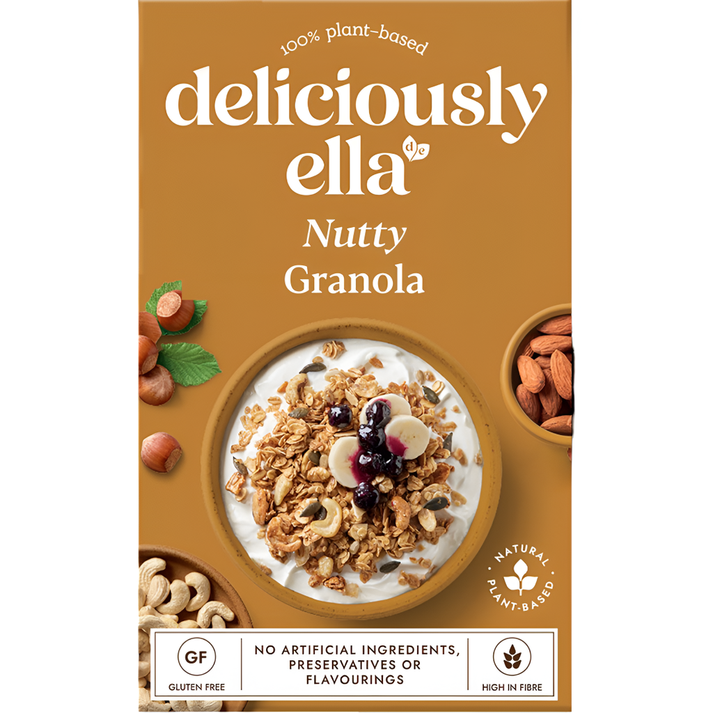 Deliciously Ella Granola - Nutty X 6 X 380g